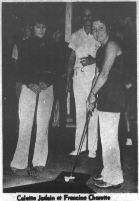 Colette Jodoin et Francine Charette