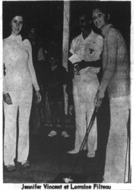 Jennifer Vincent et Lorraine Filteau