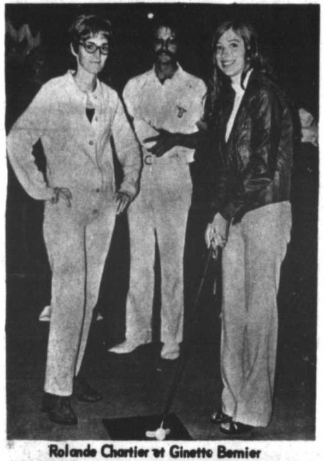 Rolande Chartier et Ginette Bernier