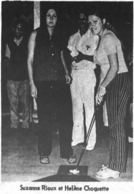 Suzanne Rioux et Hélène Choquette